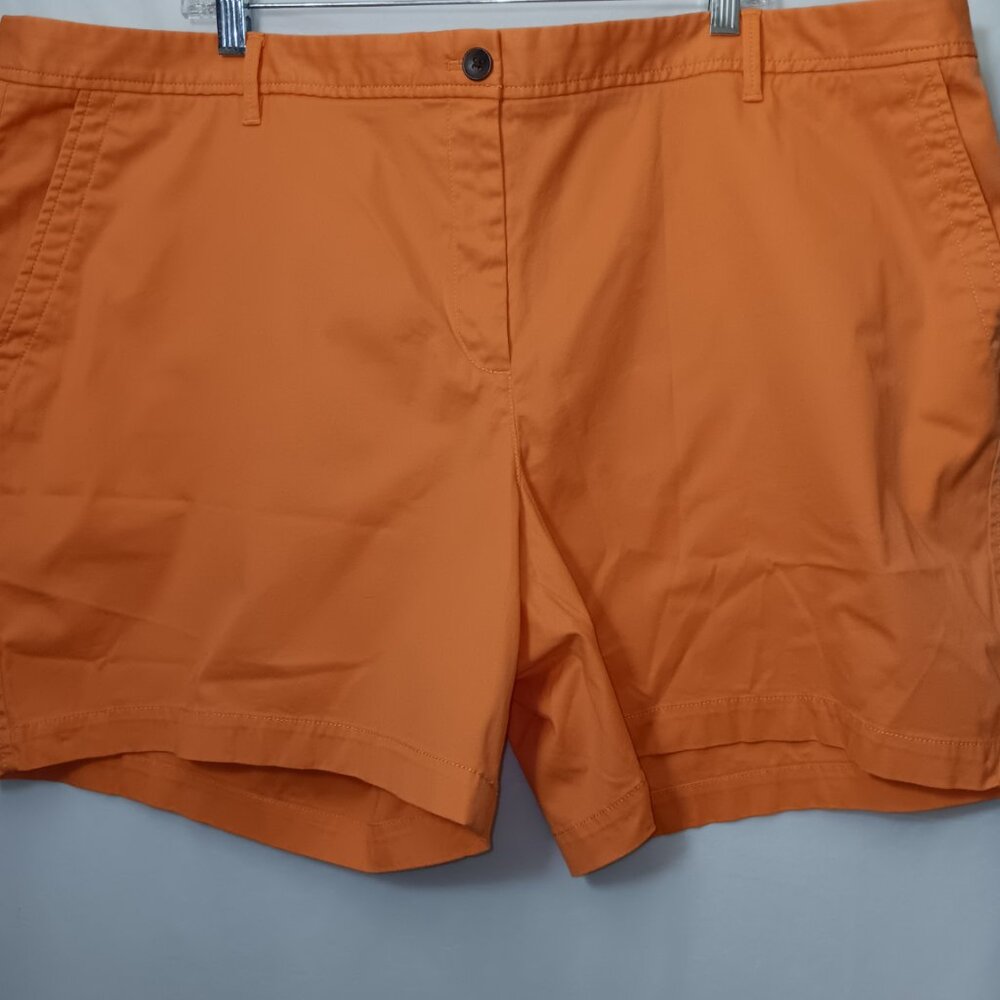 TALBOTS WOMEN'S RELAXED CHINO SHORTS - Picture 2 of 12